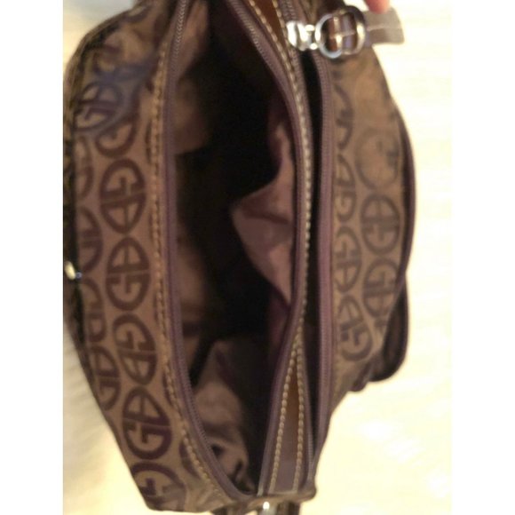 Brown giani bernini shoulder bag - Picture 7 of 8